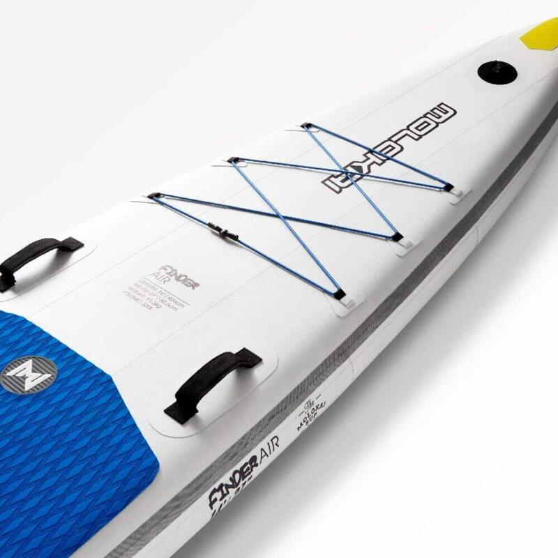 Finder Air 旅程 14′ X 27″ RDS 充氣式直立板套裝 - 藍/白色