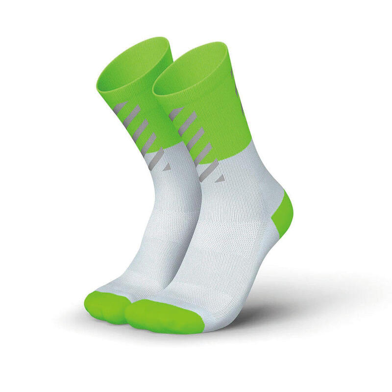 High-Cut High-Viz V2 Breathable Exercise Socks - Green