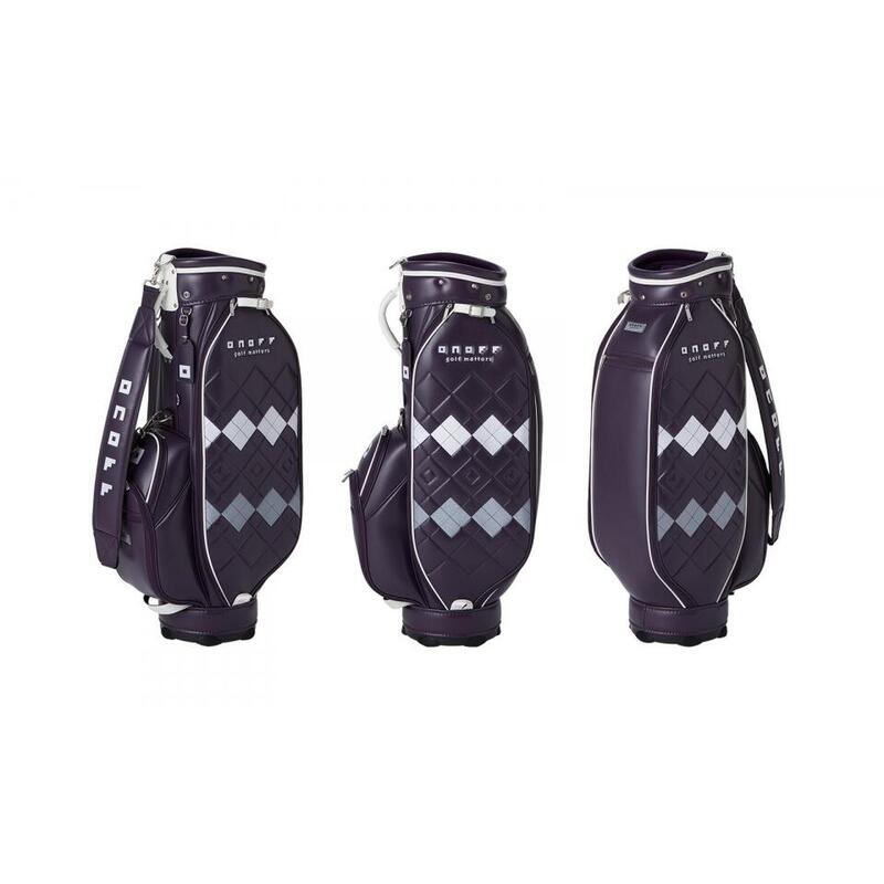 OB7923 LADY GOLF CADDIE BAG - PURPLE