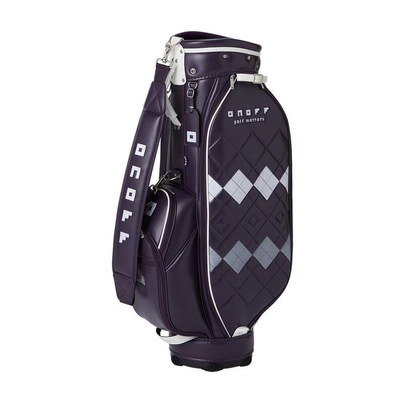 OB7923 LADY GOLF CADDIE BAG - PURPLE