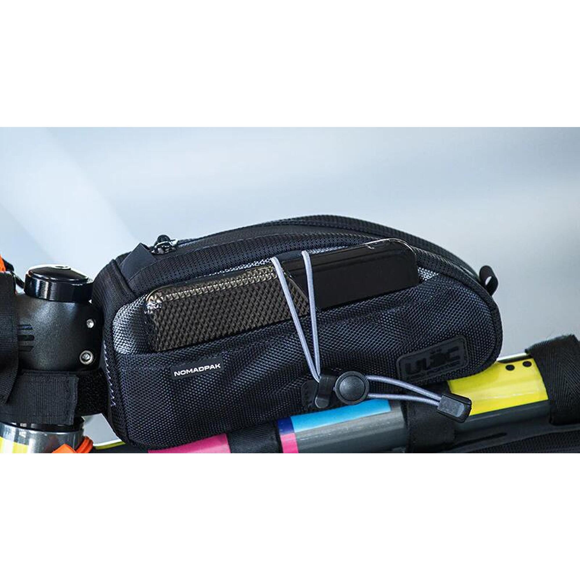 TREKKING PRO CYCLING BAG 1.2L - BLACK/GREY