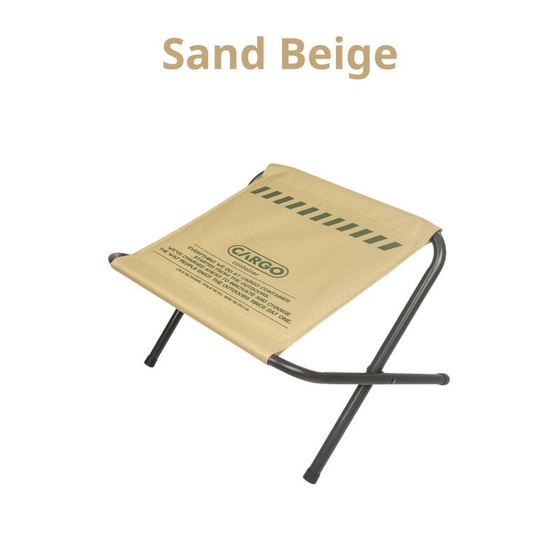 Wide BBQ Foldable Camping Chair - Sand Beige