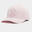 CIRCLE G's 彈力斜紋可調整式高爾夫球帽 - 淺粉紅色