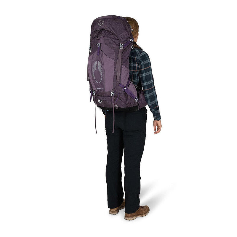 Aura AG 50 Women Camping Backpack 50L - Purple