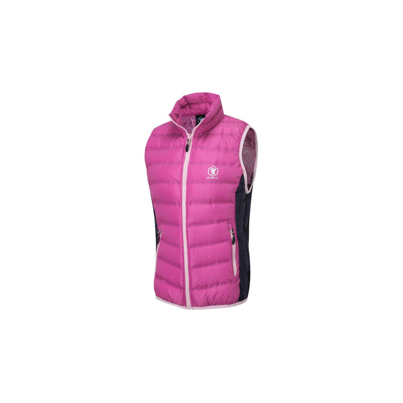 T823201 Women Down Vest - FUCHSIA