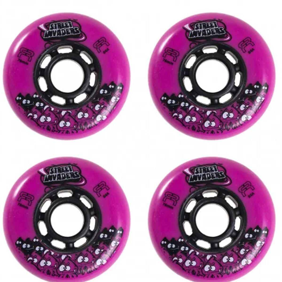 FR SKATES Kolečka FR SEBA Street Invaders 80mm/84A, 4 ks