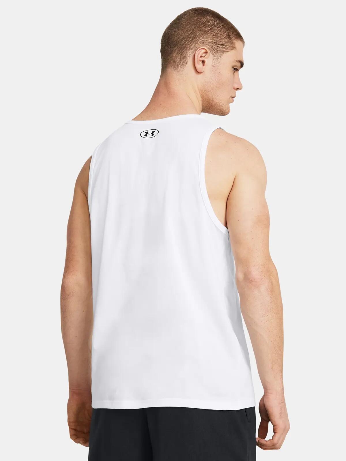 Under Armour Sportstyle Logo Tank Blanco Hombre 4/6