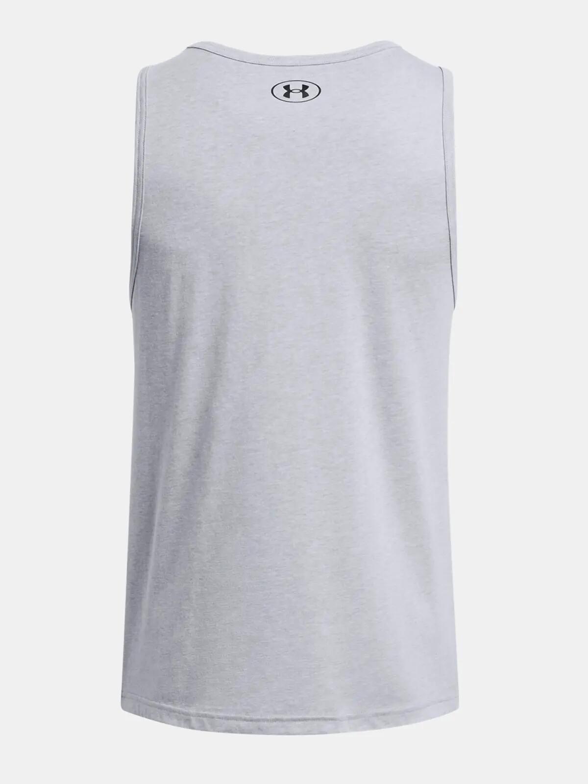 Débardeur Under Armour Sportstyle Logo Gris Homme 6/6