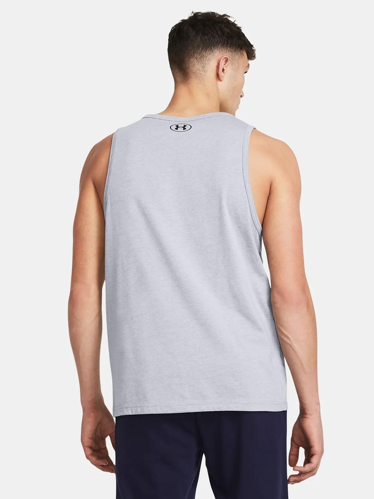Débardeur Under Armour Sportstyle Logo Gris Homme 4/6