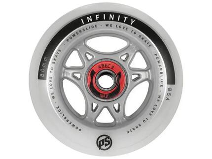 Kółka Powerslide 4-Pack Infinity 90mm 85A WCD RTR + łożyska Wicked WCD