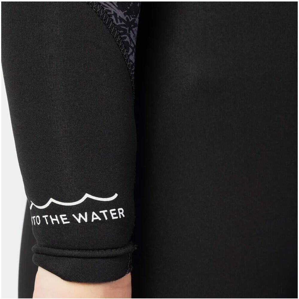 Combinaison de Surf Response 5/3mm Zip dos - Noir - - Femme 6/7