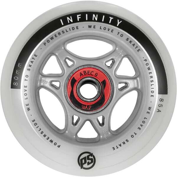 Kółka Powerslide Infinity 80 RTR ABEC9/Spacer 4-pack