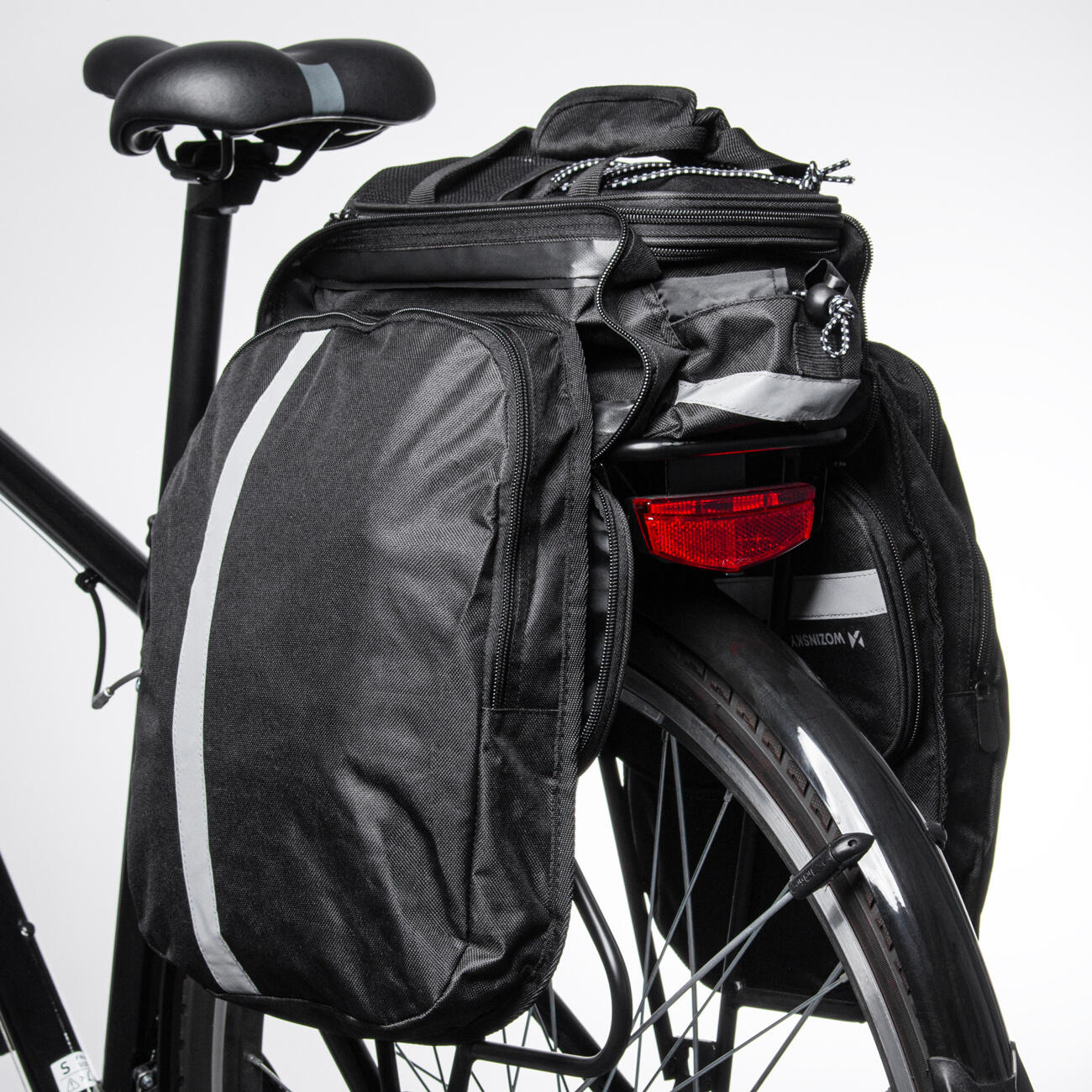 Torba rowerowa Wozinsky WBB36BK 21L - czarna 2/7
