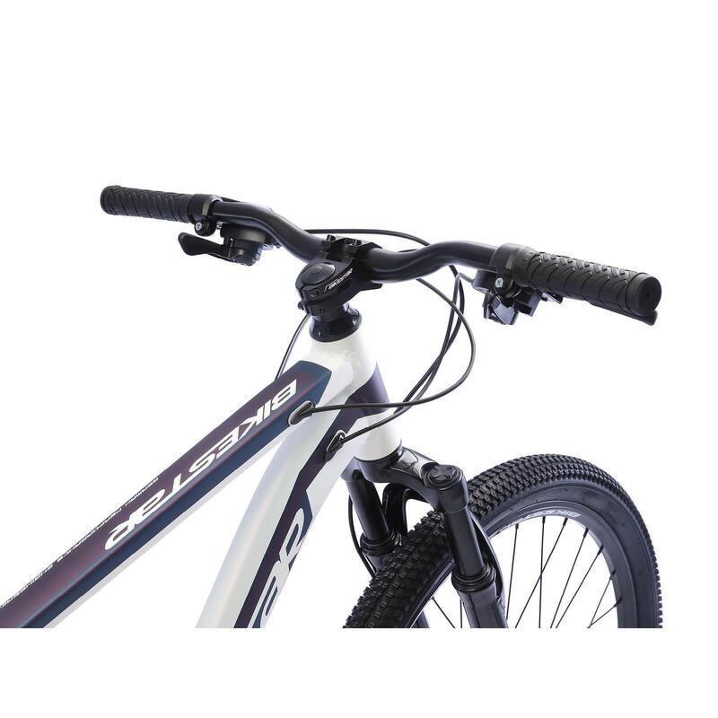 Bikestar Hardtail MTB Alu Sport L 27,5 Inch 21 Speed Wit