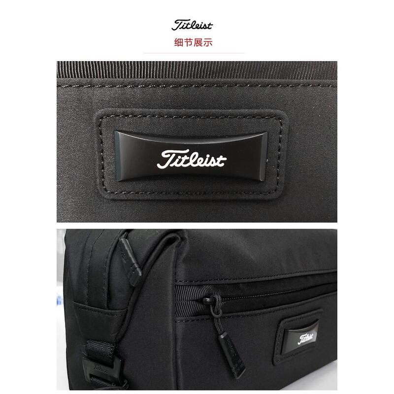 TA8CLLDK-0 LARGE GOLF POUCH 3L - BLACK