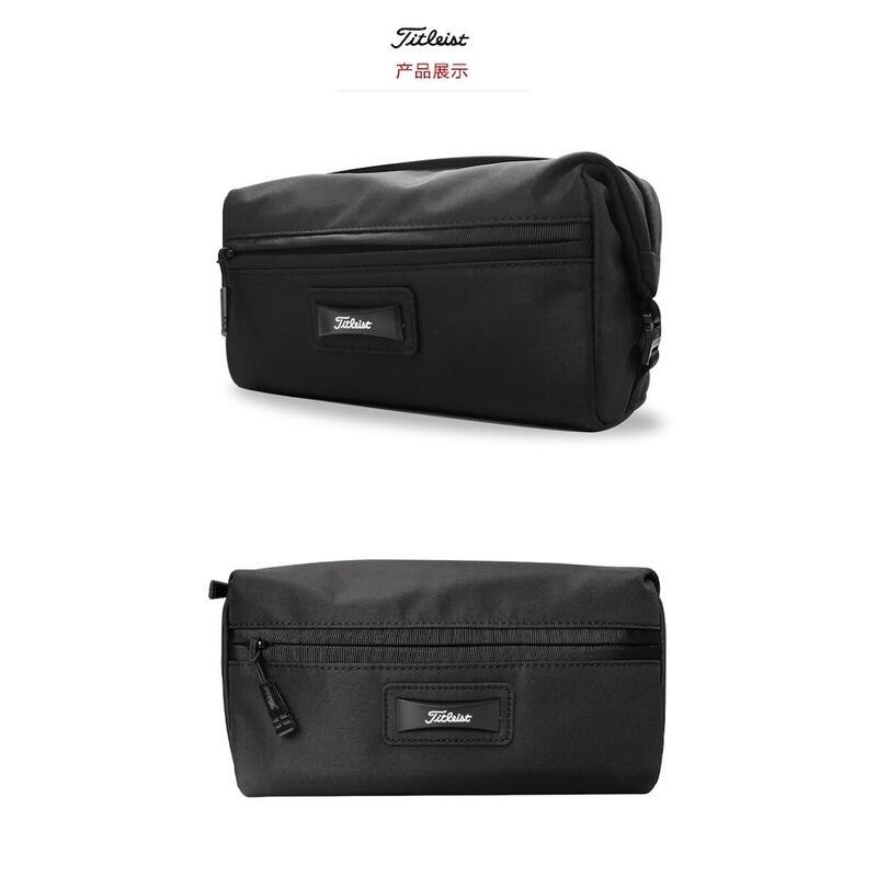 TA8CLLDK-0 LARGE GOLF POUCH 3L - BLACK