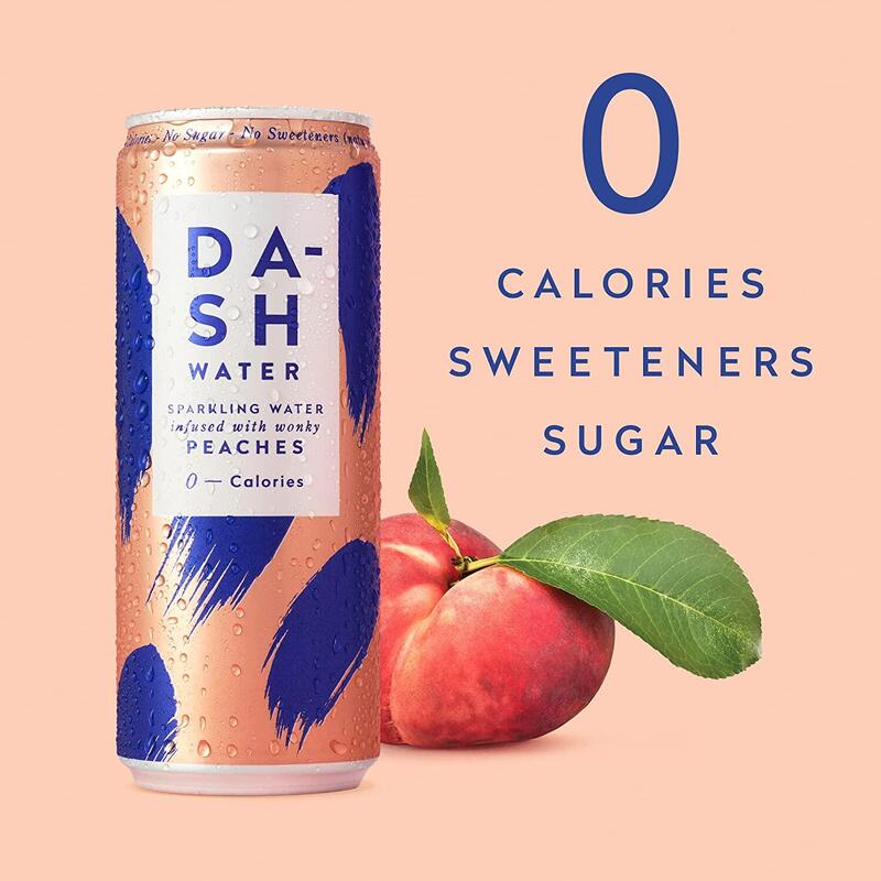 0 Calories Sparkling Water (330ml x 12cans) - Peach