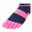 Type-TF Unisex 5 Fingers Short Socks - Navy/Flash pink
