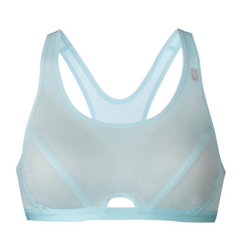 ZTY007 Non Wire Medium Sport Bra - Blue