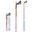 Outdoor Trail Carbon 4 Sky Trail Running Pole (Magnetic Cork Cross) - Brown/Pink