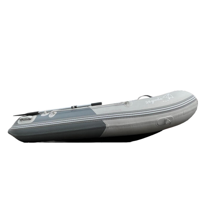 Inflatable Boat, Air Deck With Inflatable Keel (2.8M (L) X 0.9MM PVC) - Grey