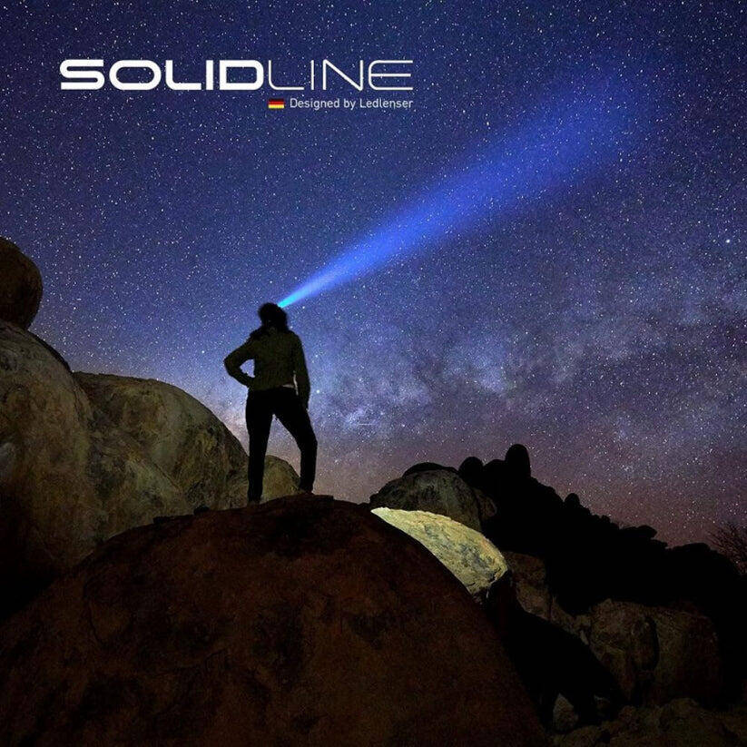 Ledlenser Solidline SH3 Black Headlamp -  2