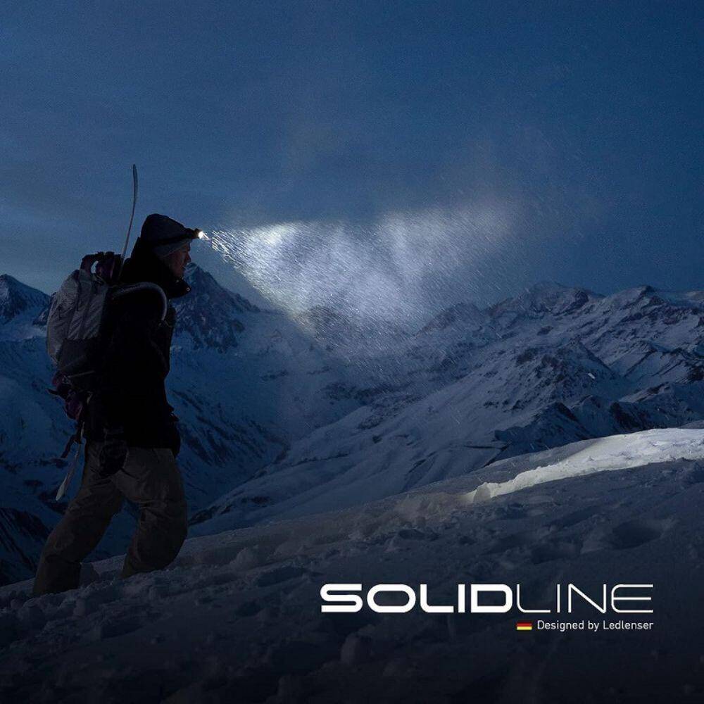 Ledlenser Solidline SH3 Black Headlamp -  3