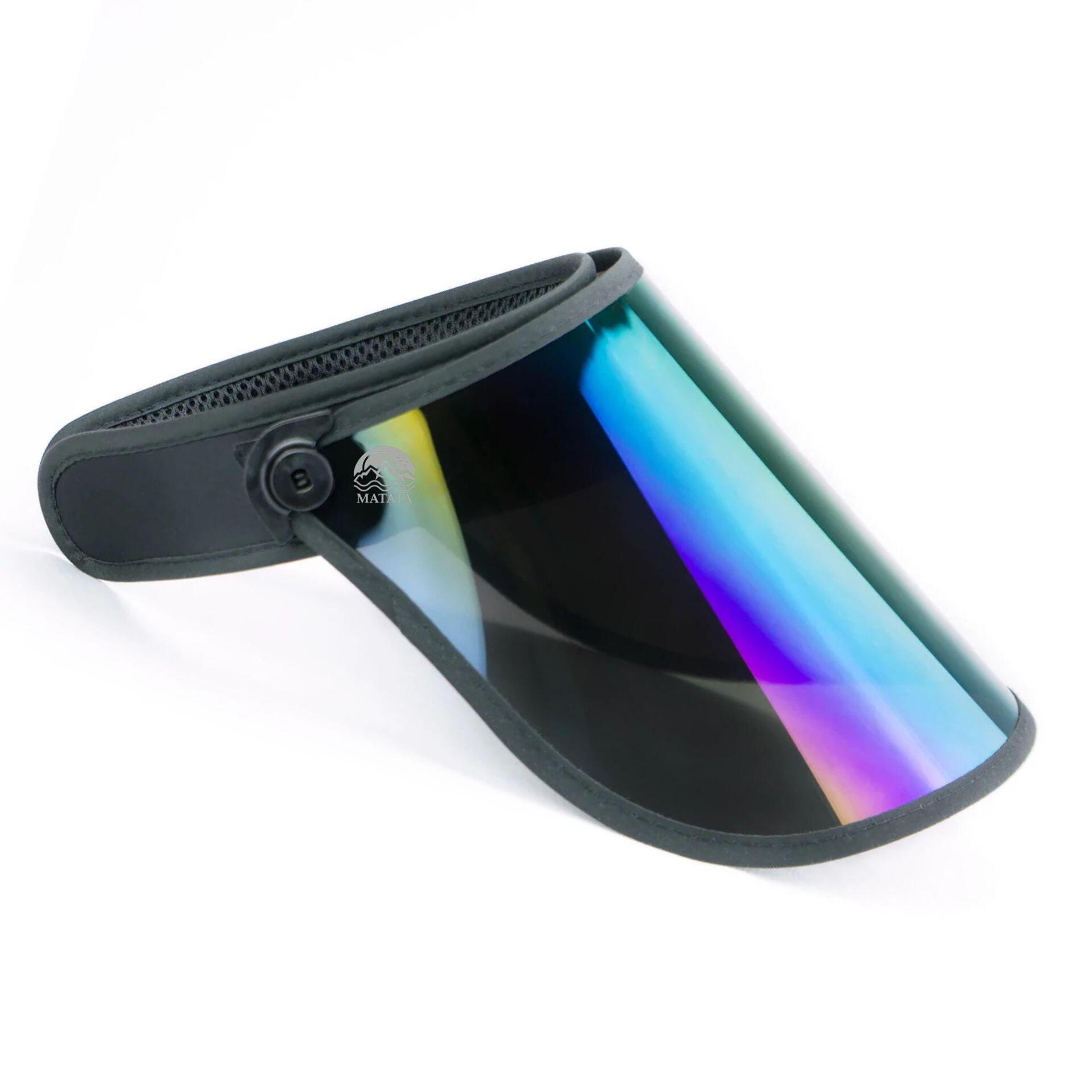 Ultra-light UPF 50+ Full Outdoor Sun Visor Black