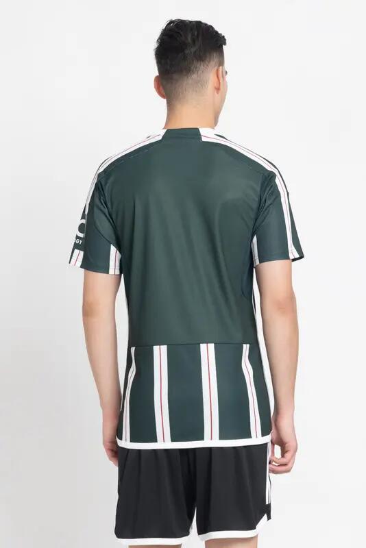 Adidas MUFC A JSY Men Football Jersey Green -  4