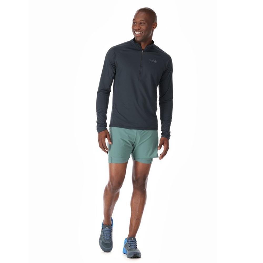 Rab Sonic Long Sleeve Baselayer Tee  Beluga