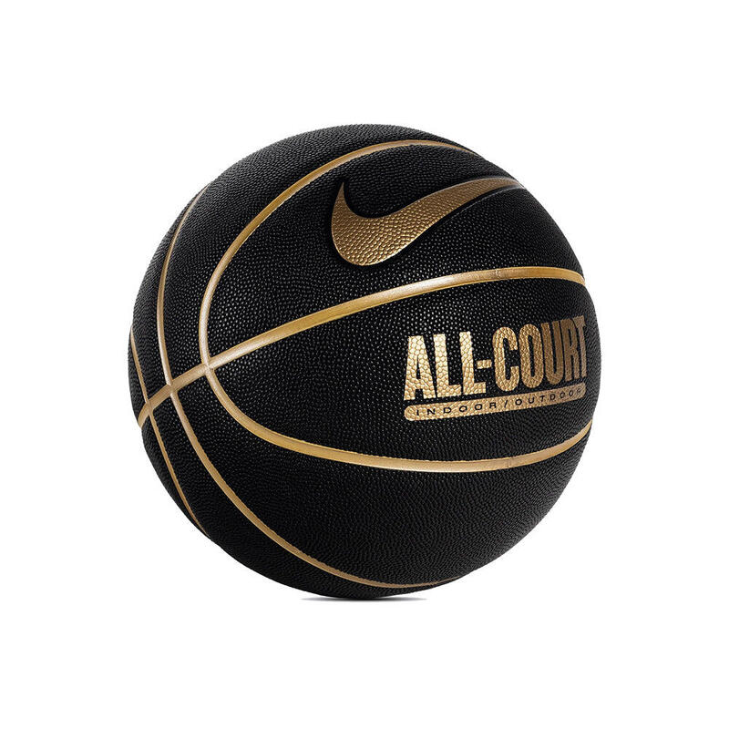 Everyday All Court 8P Deflated Men Basketball Size 7 - Black x Gold