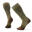 Snowboard Full Cushion Iguchi Pattern OTC Men Socks - Winter Moss