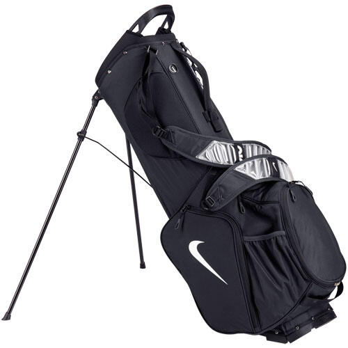 N1003477 AIR SPORT 2 GOLF STAND BAG 75L - BLACK/WHITE