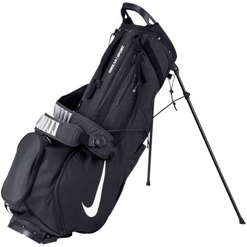 N1003477 AIR SPORT 2 GOLF STAND BAG 75L - BLACK/WHITE