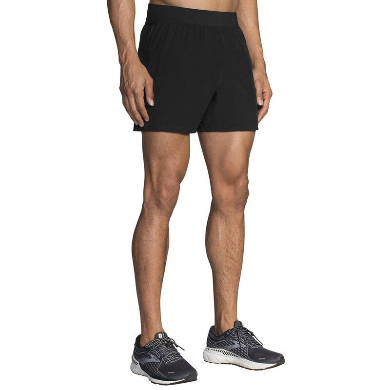 Sherpa 5" Men Running Short - Black