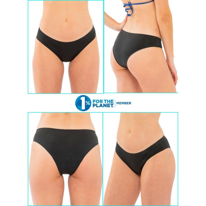 Nahtloser Perioden Bikinihos - Medium flow - Auslaufsichere - Nina