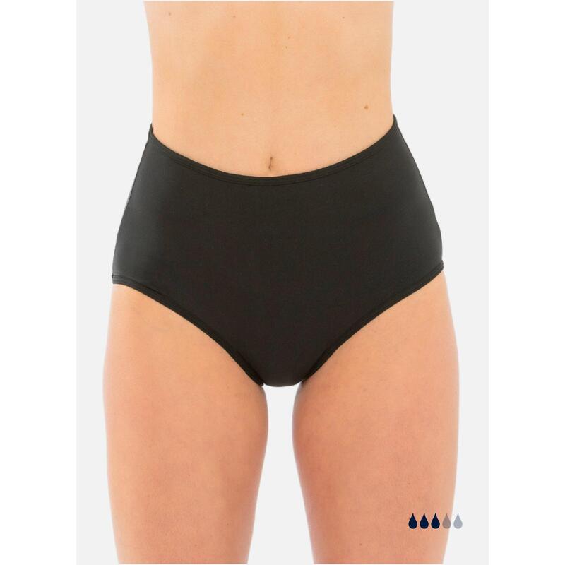 Bas de maillot de bain Menstruel taille haute - Flux Moyen  - Naya