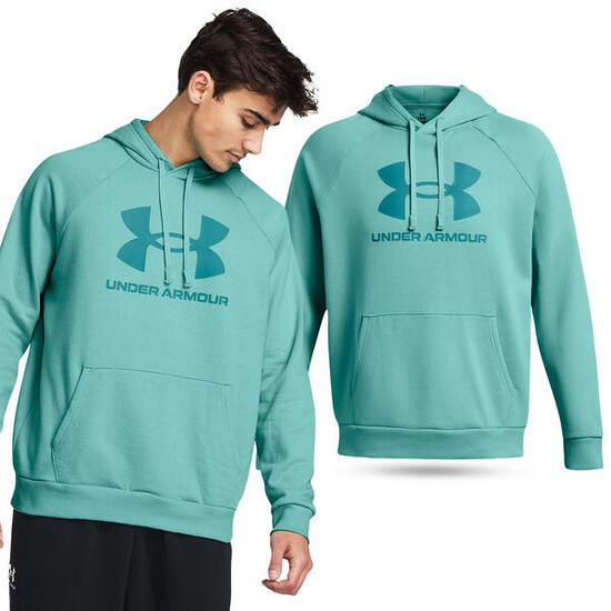 Sweat à capuche Under armour Rival Fleece Logo HD pour homme