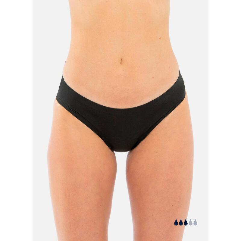 Bas de Maillot de bain Menstruel sans couture - Flux moyen - Nina