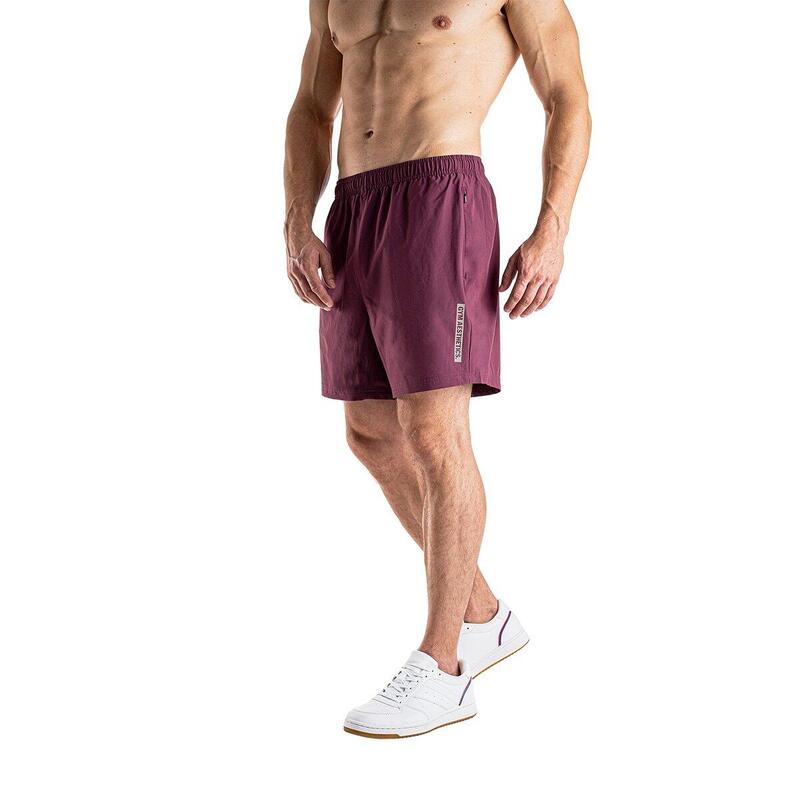 Men Breathable Dri-Fit 5" Running Sports Shorts - Purple