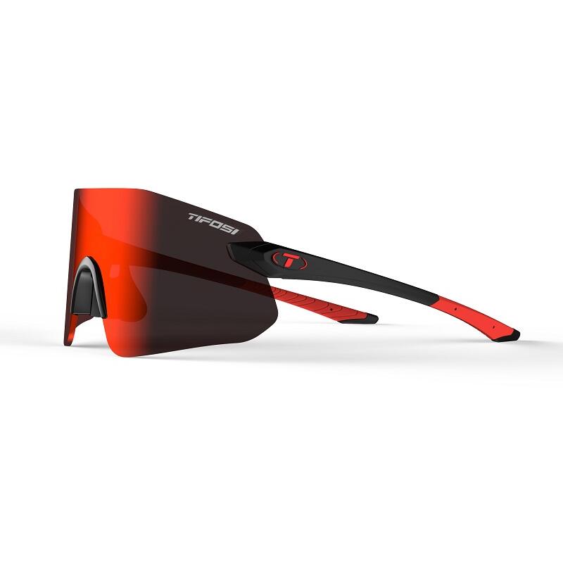 Tifosi Vogel Sl-Matte Black Smoke Red-Single Lens