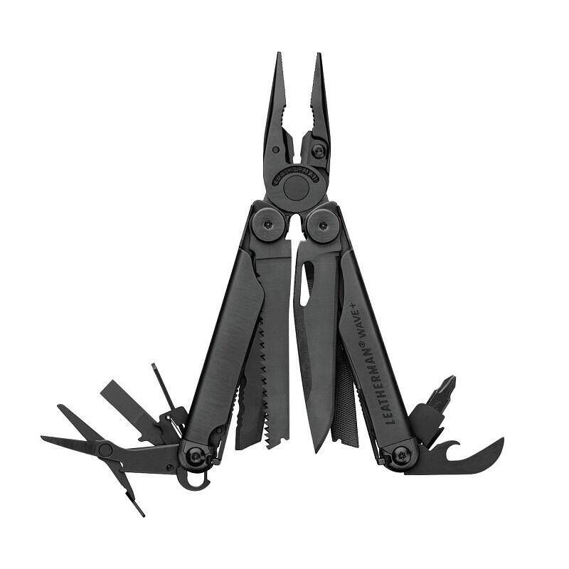 Leatherman Wave Plus Black Multipurpose Tool -  1