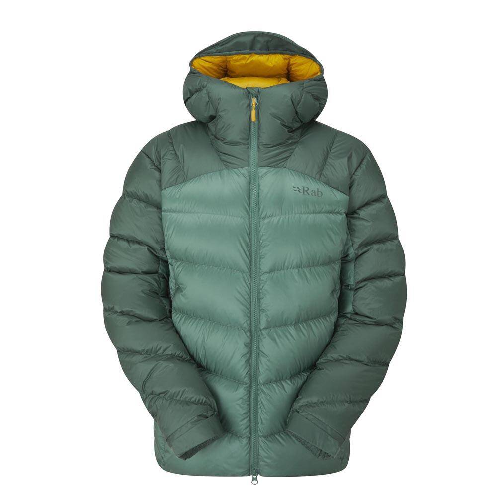 Rab Neutrino Pro Jacket Wmns Green Slate/Eucalyptus Size 16