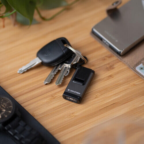 Ledlenser K4R Grey Keychain Torch
