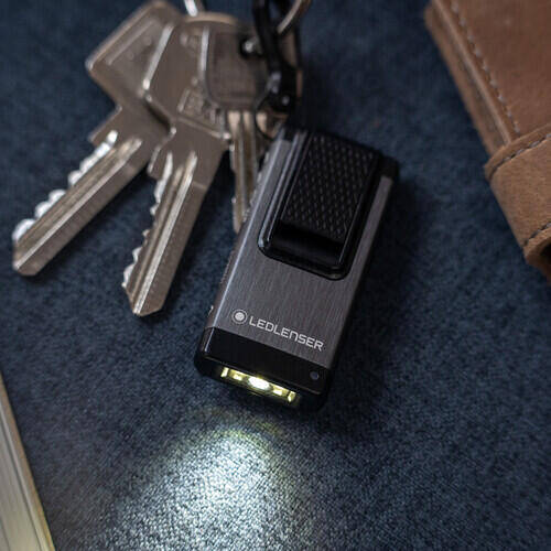Ledlenser K4R Grey Keychain Torch -  3