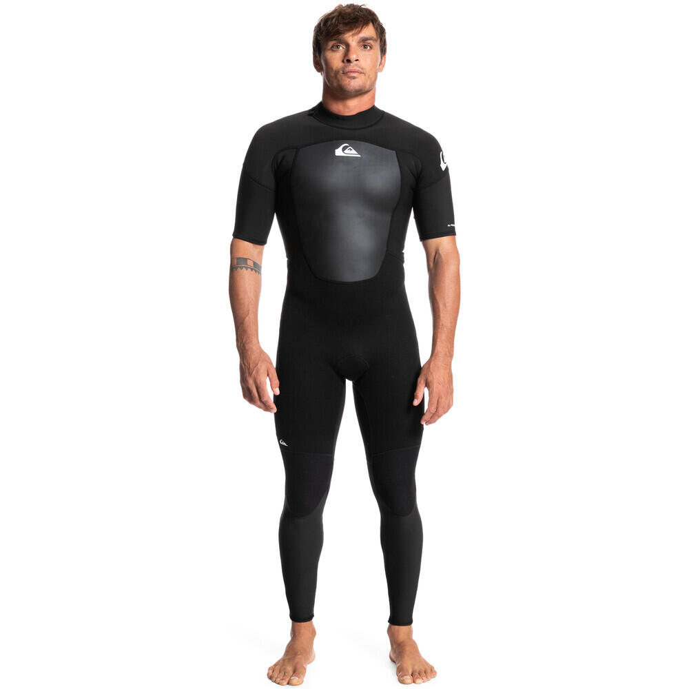 QUIKSILVER Men's Prologue 2mm Back Zip Short Sleeve Wetsuit