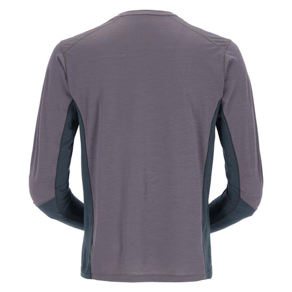 Rab Syncrino Merino Long Sleeve Baselayer Tee Graphene -  2