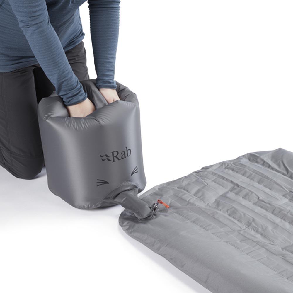 Rab Stratosphere 5.5 Sleeping Mat (Long Wide) Grey