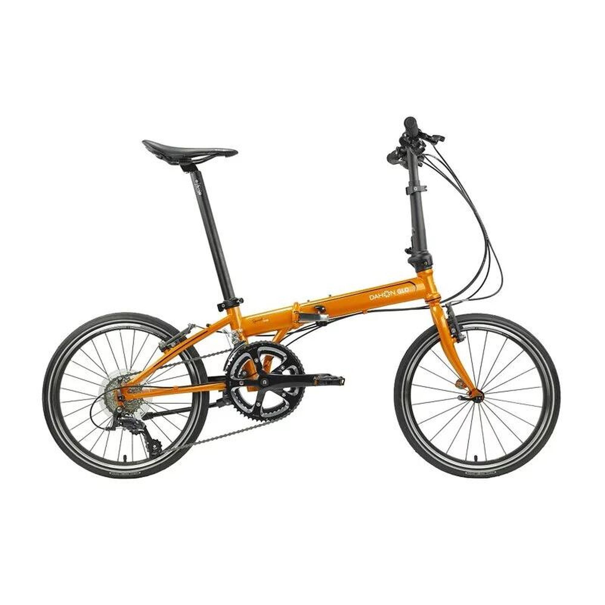 (已安裝) SPEED P18 成人20寸摺疊單車 - 橙色