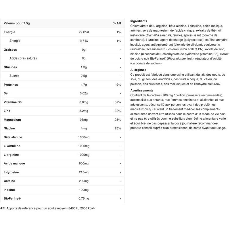 BioTech USA - Black Blood NOX+ - Contributo energético Sem açúcares  -  Sabor: